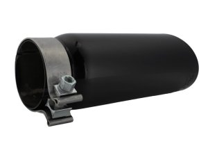 Ford F-150 Performance Exhaust - Ford Racing - 4 in. Stainless Steel - Black Chrome - `21-`25